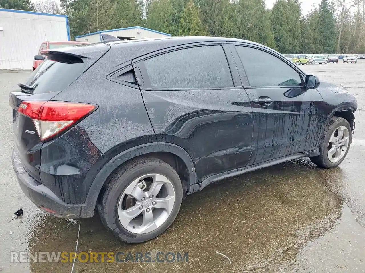 3 Photograph of a damaged car 3CZRU6H36NM759344 HONDA HR-V 2022