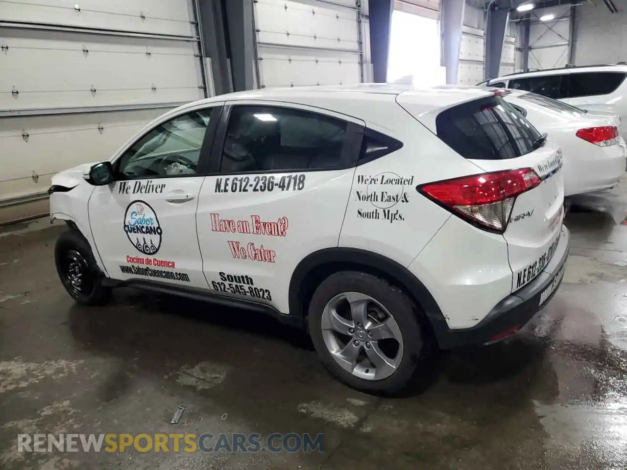 2 Photograph of a damaged car 3CZRU6H36NM759408 HONDA HR-V 2022