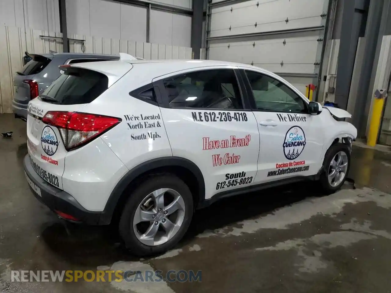 3 Photograph of a damaged car 3CZRU6H36NM759408 HONDA HR-V 2022