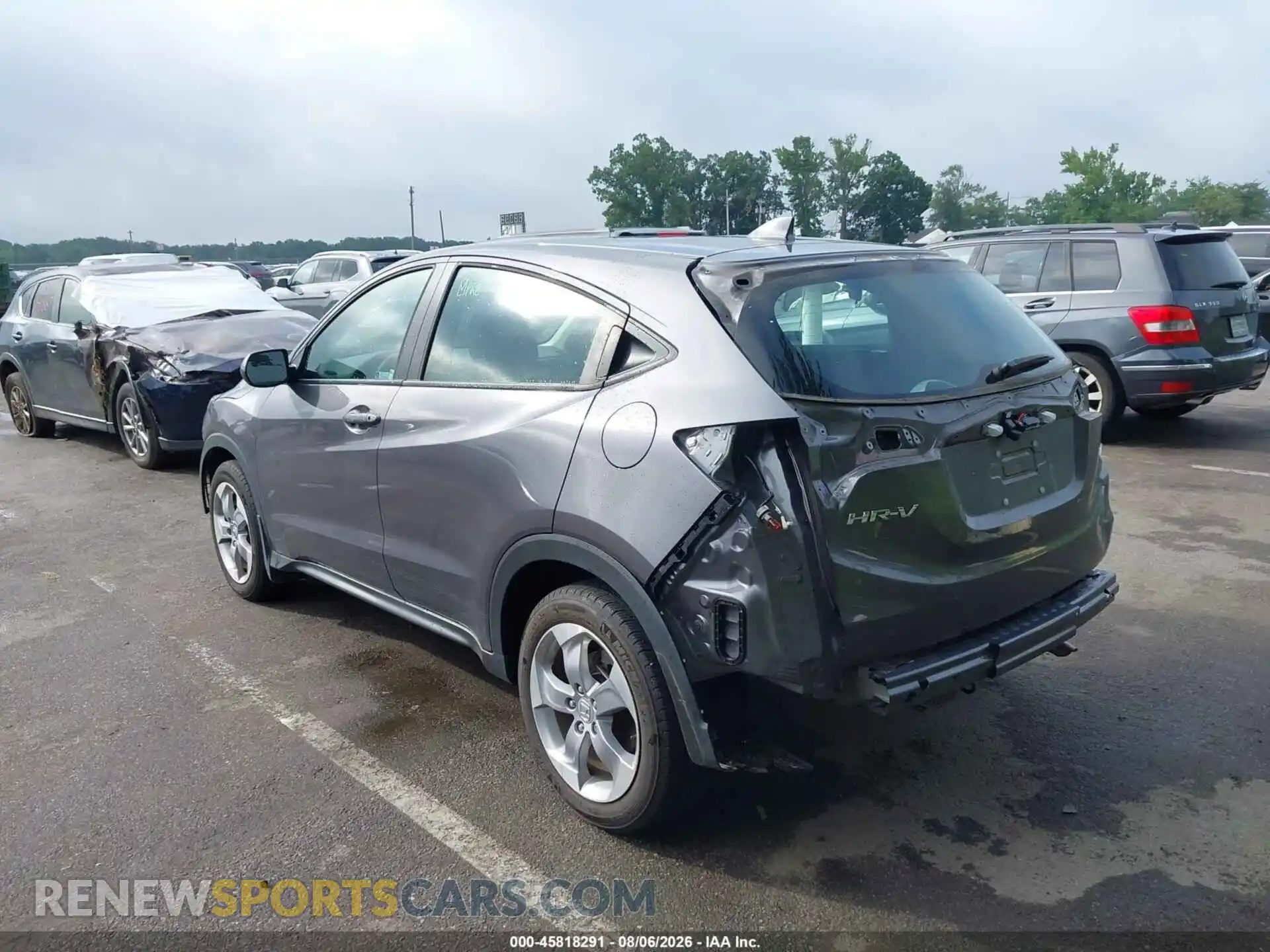 3 fotografías del automóvil dañado 3CZRU6H36NM774488 HONDA HR-V 2022