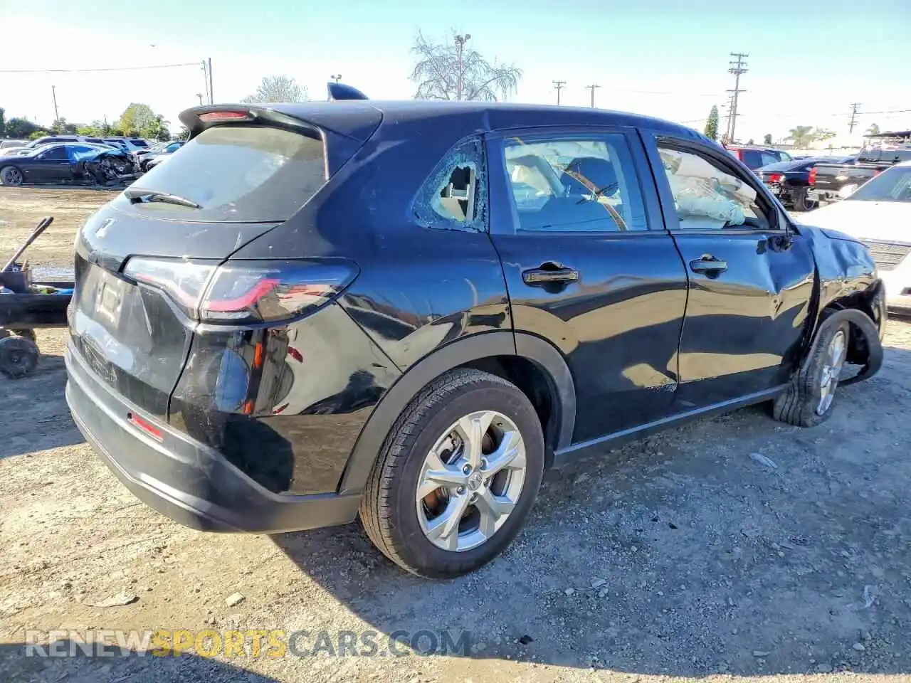 3 fotografías del automóvil dañado 3CZRZ1H32PM727983 HONDA HR-V 2023