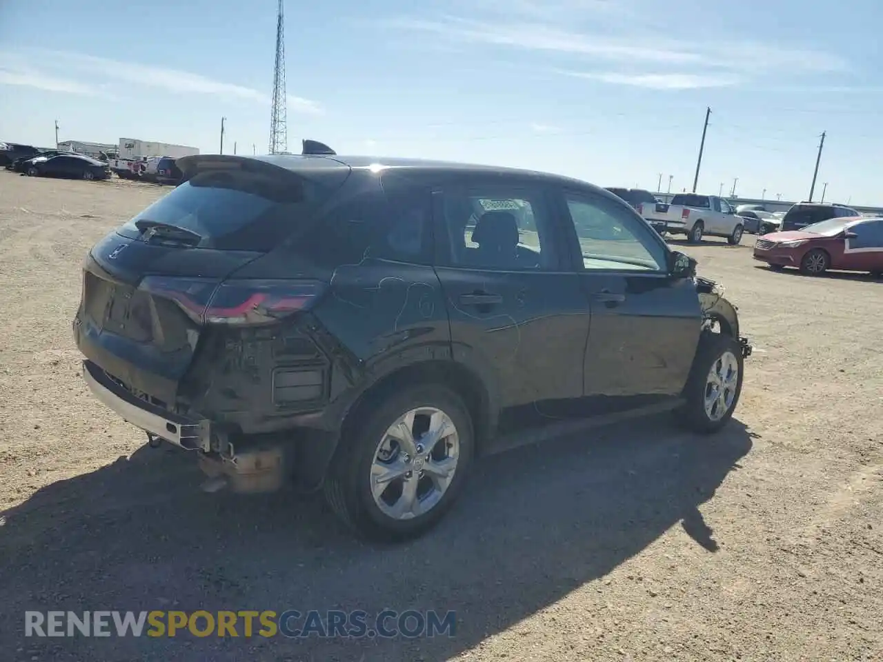 3 fotografías del automóvil dañado 3CZRZ1H39PM738432 HONDA HR-V 2023