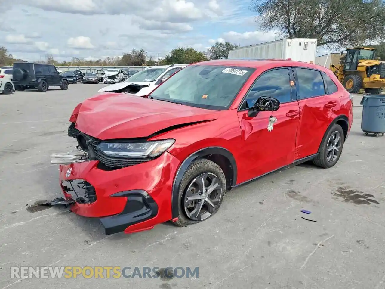 1 fotografías del automóvil dañado 3CZRZ1H77PM708395 HONDA HR-V 2023