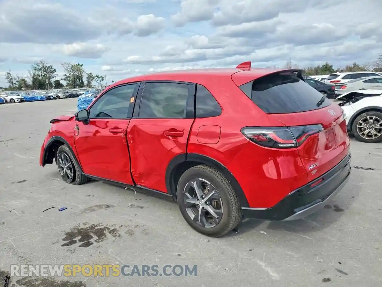 2 fotografías del automóvil dañado 3CZRZ1H77PM708395 HONDA HR-V 2023