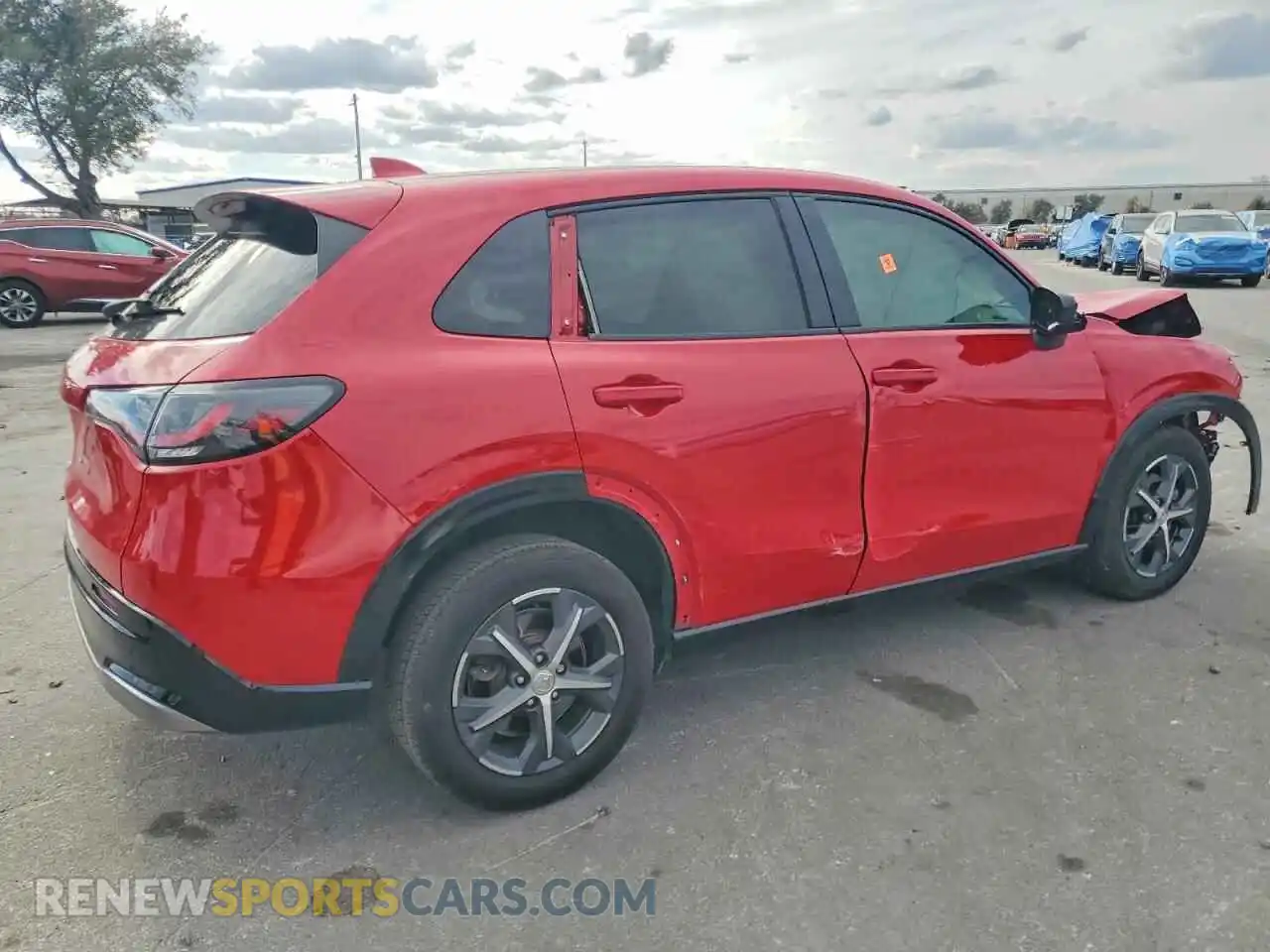 3 fotografías del automóvil dañado 3CZRZ1H77PM708395 HONDA HR-V 2023