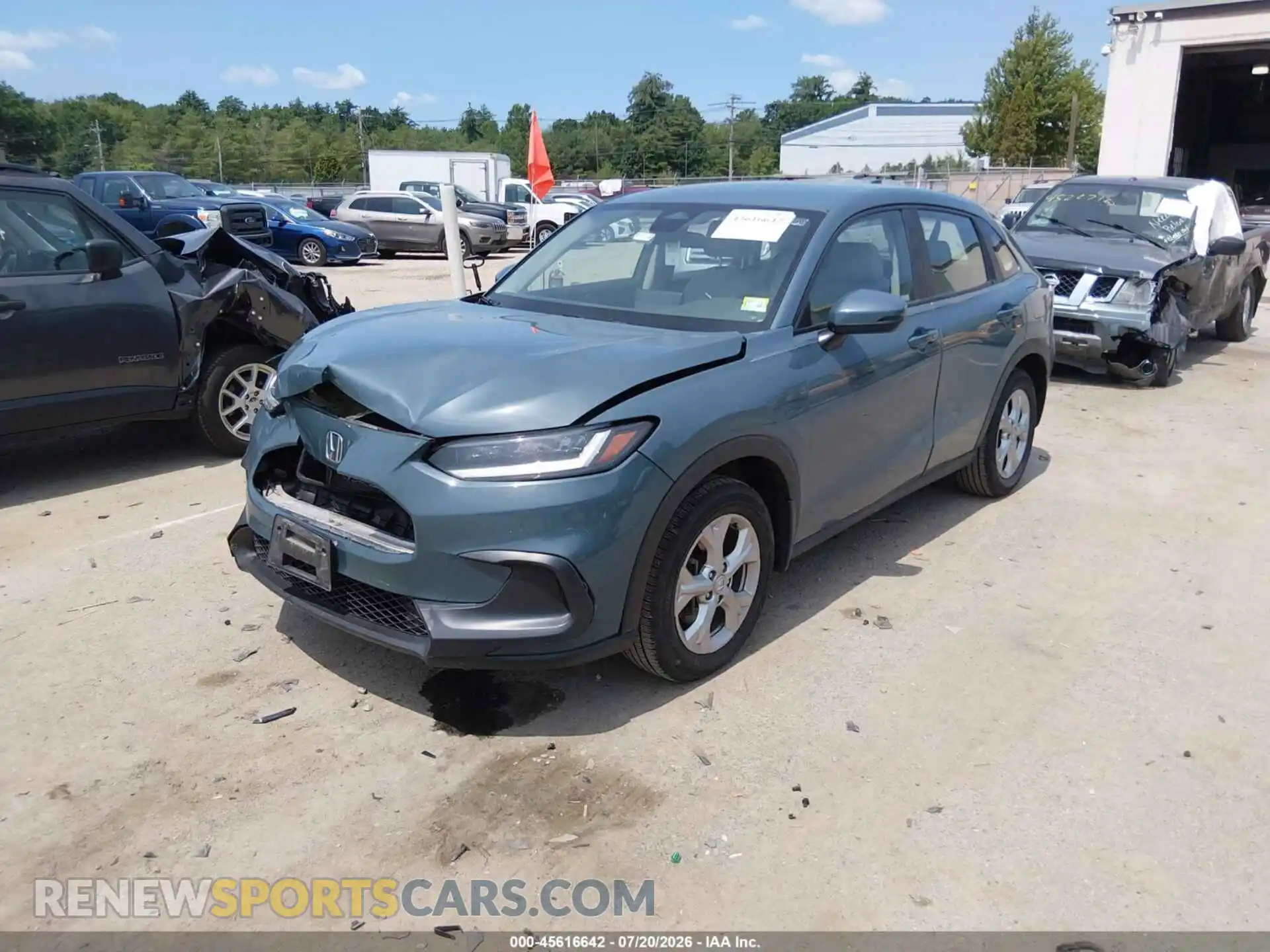 2 fotografías del automóvil dañado 3CZRZ2H33PM743499 HONDA HR-V 2023