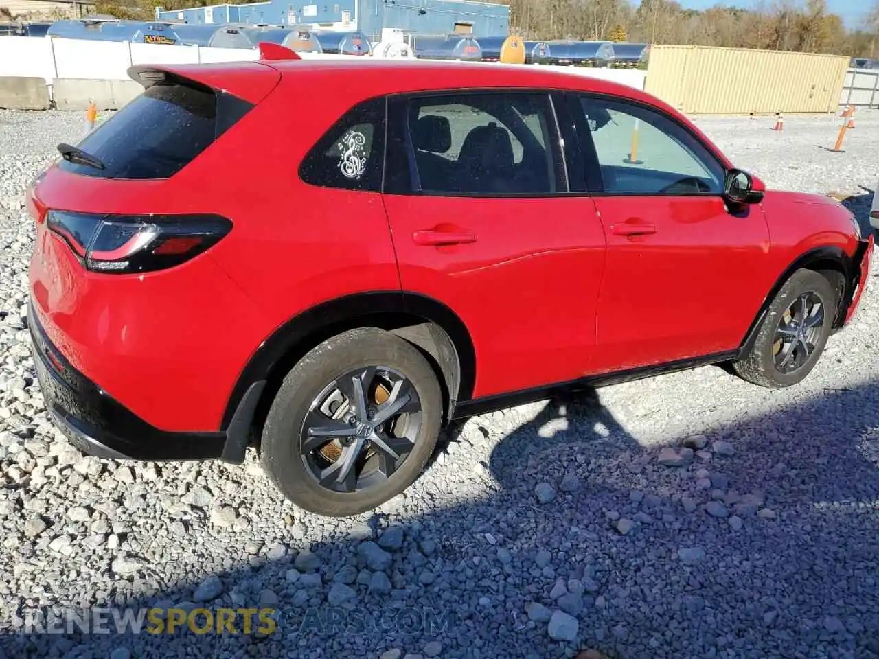 3 Photograph of a damaged car 3CZRZ2H71PM728079 HONDA HR-V 2023