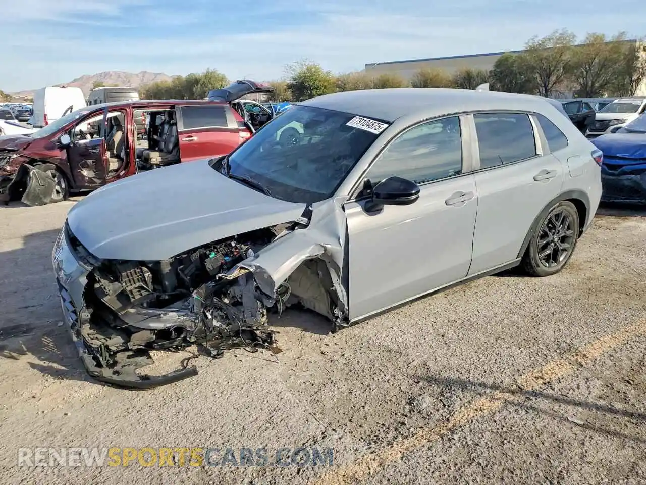 1 Photograph of a damaged car 3CZRZ1H5XRM712331 HONDA HR-V 2024