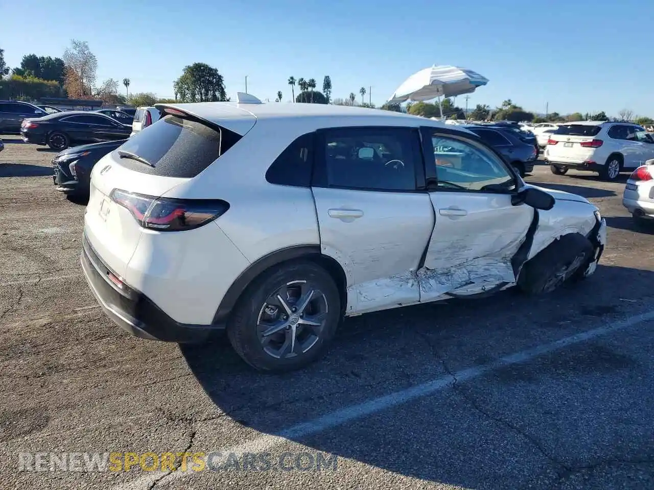 3 fotografías del automóvil dañado 3CZRZ1H74RM748629 HONDA HR-V 2024