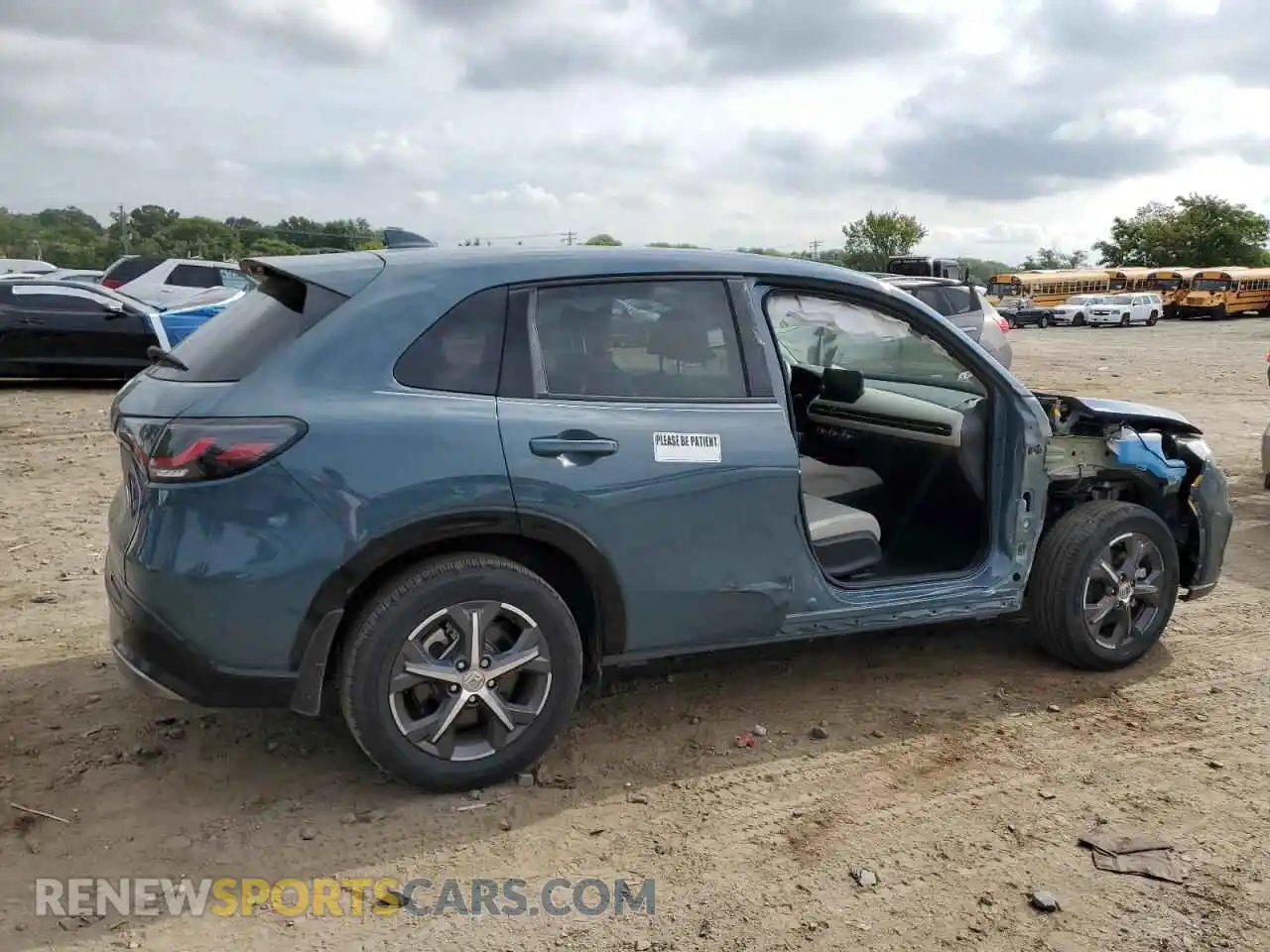 3 Photograph of a damaged car 3CZRZ1H76RM742041 HONDA HR-V 2024
