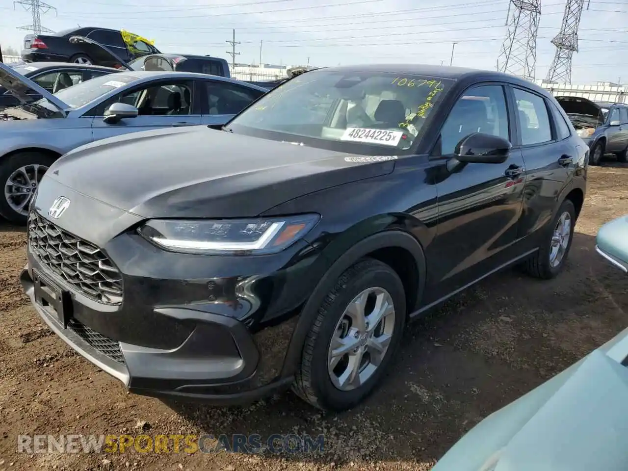 1 Photograph of a damaged car 3CZRZ2H35RM734967 HONDA HR-V 2024