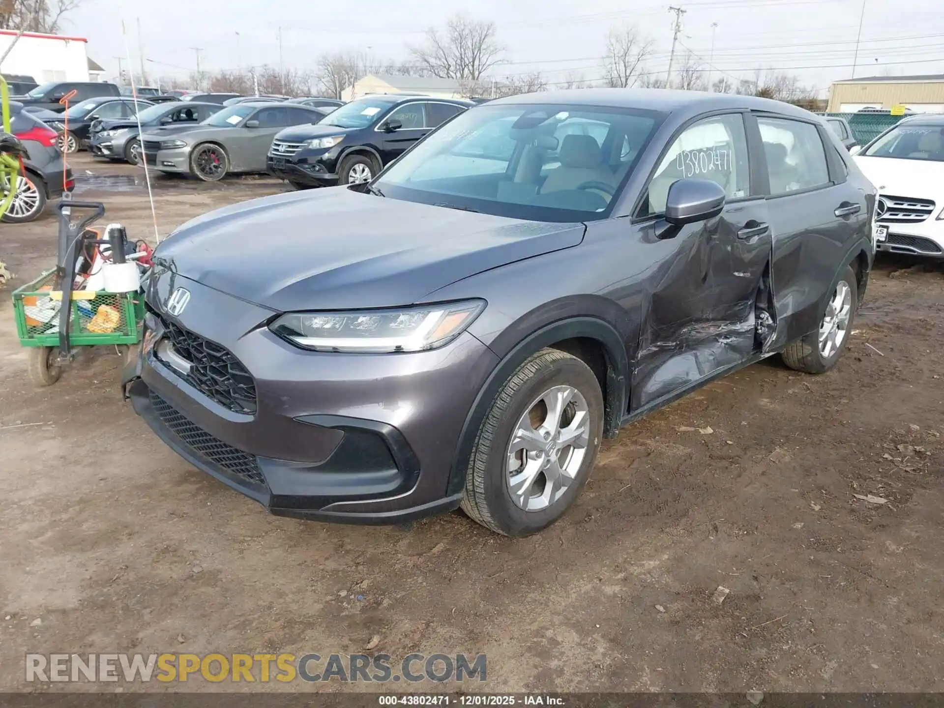 2 Фотография поврежденного автомобиля 3CZRZ2H38RM723302 HONDA HR-V 2024