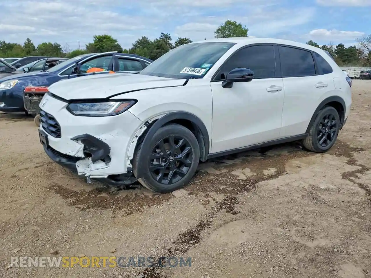 1 Photograph of a damaged car 3CZRZ2H56RM734364 HONDA HR-V 2024