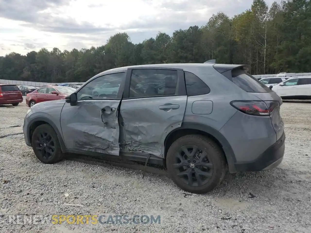 2 fotografías del automóvil dañado 3CZRZ2H58RM714150 HONDA HR-V 2024