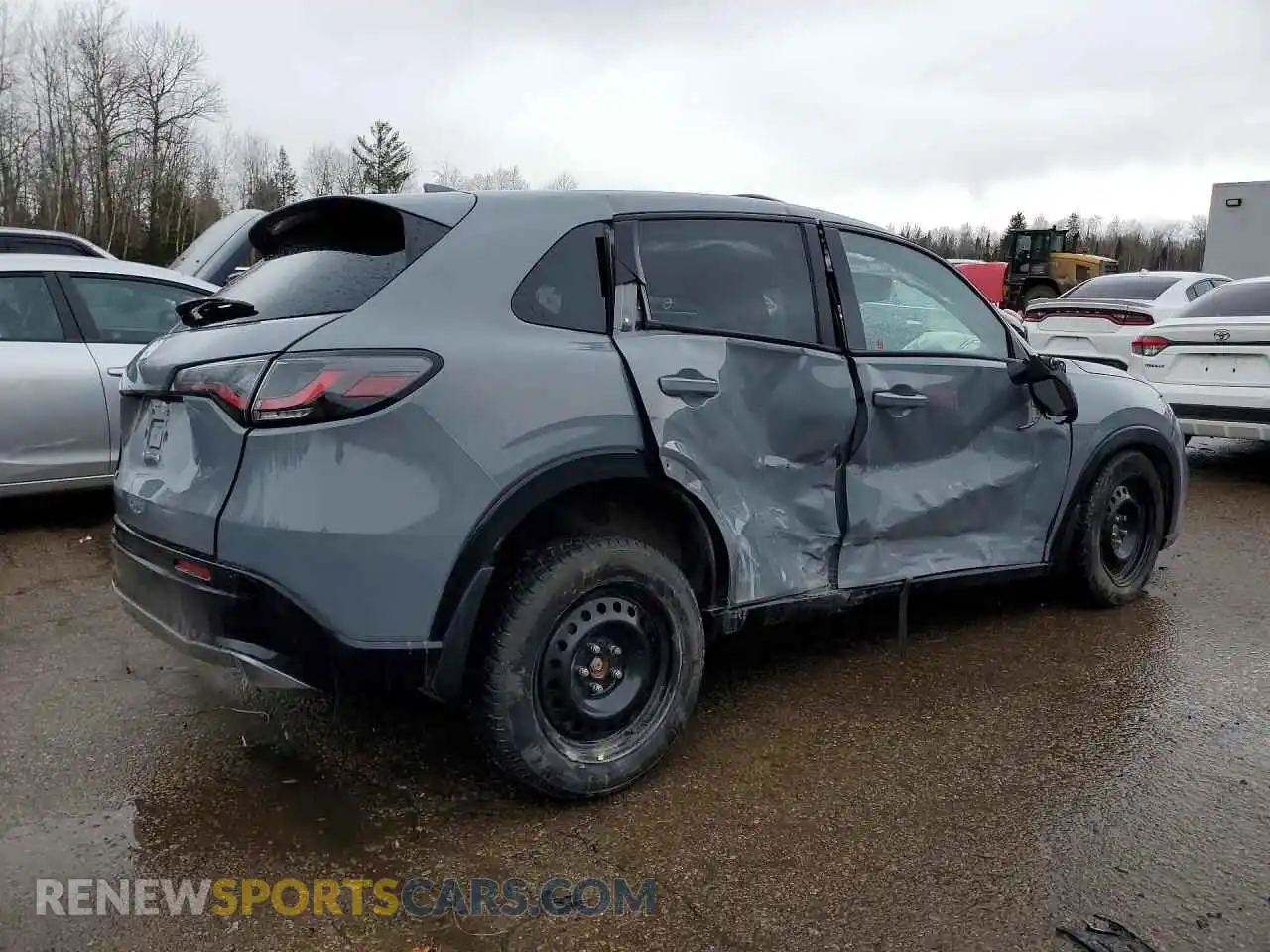 3 Photograph of a damaged car 3CZRZ2H73RM107574 HONDA HR-V 2024