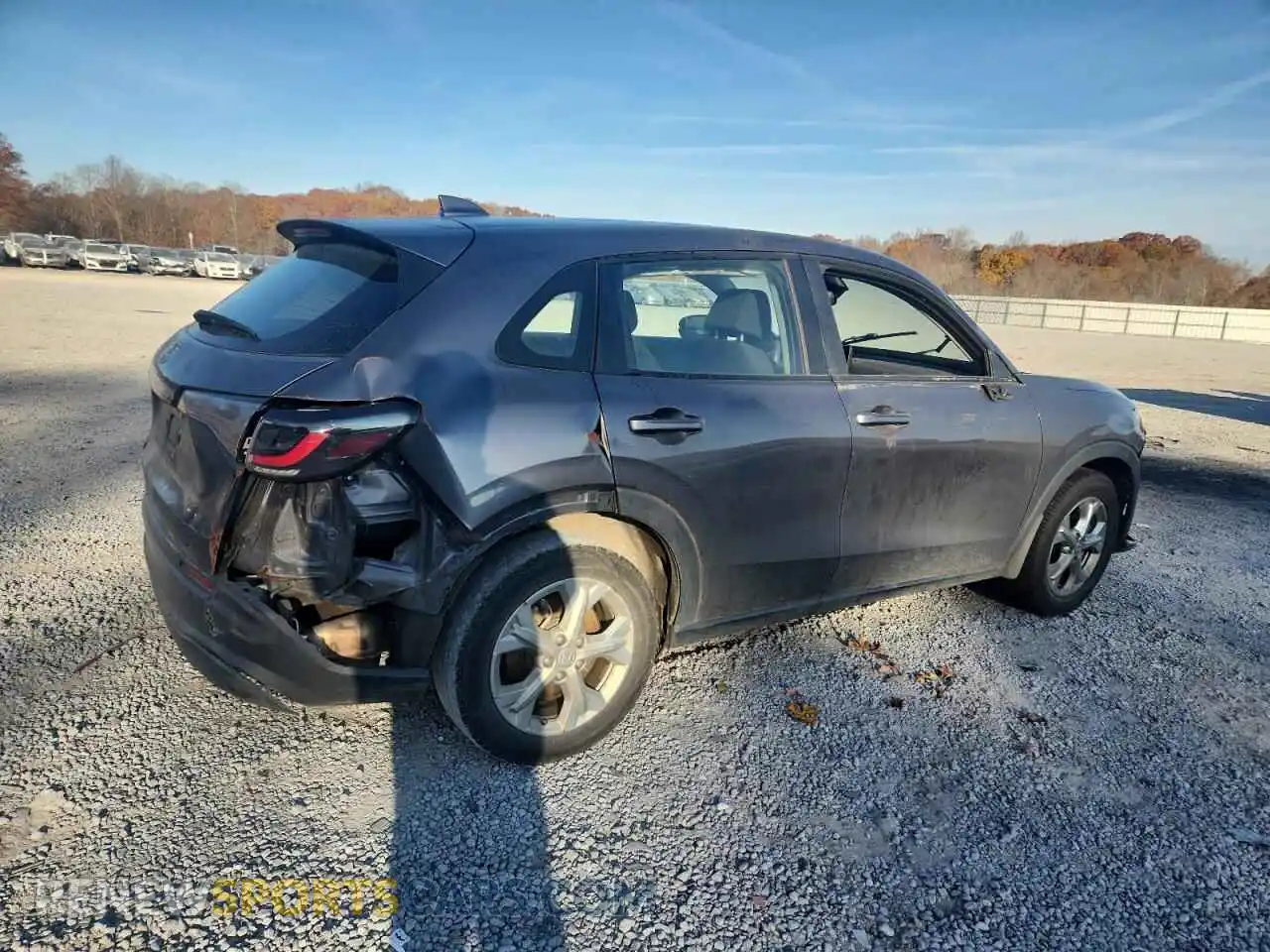 3 fotografías del automóvil dañado 3CZRZ1H30SM705098 HONDA HR-V 2025