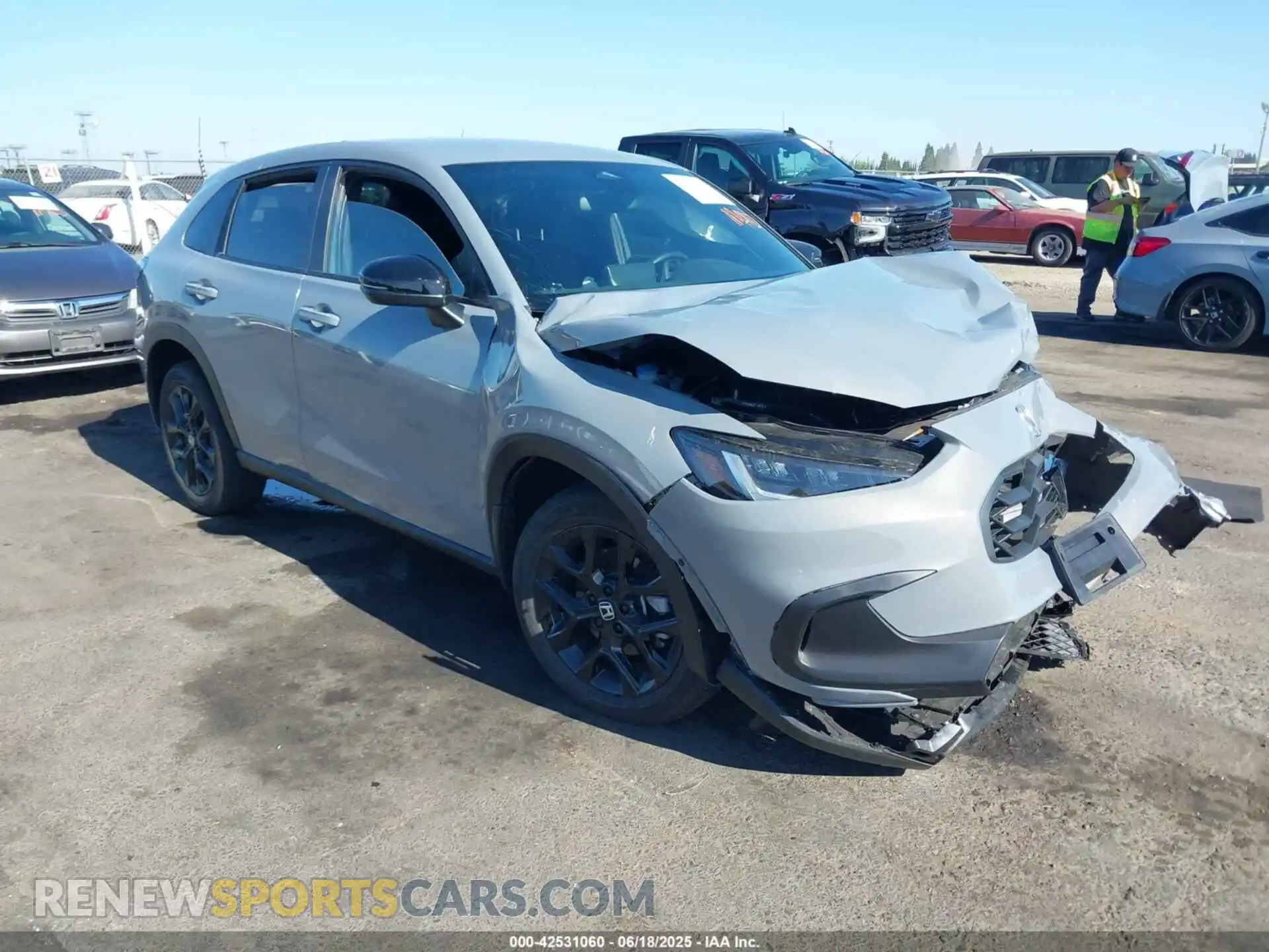 1 Photograph of a damaged car 3CZRZ1H54SM745525 HONDA HR-V 2025