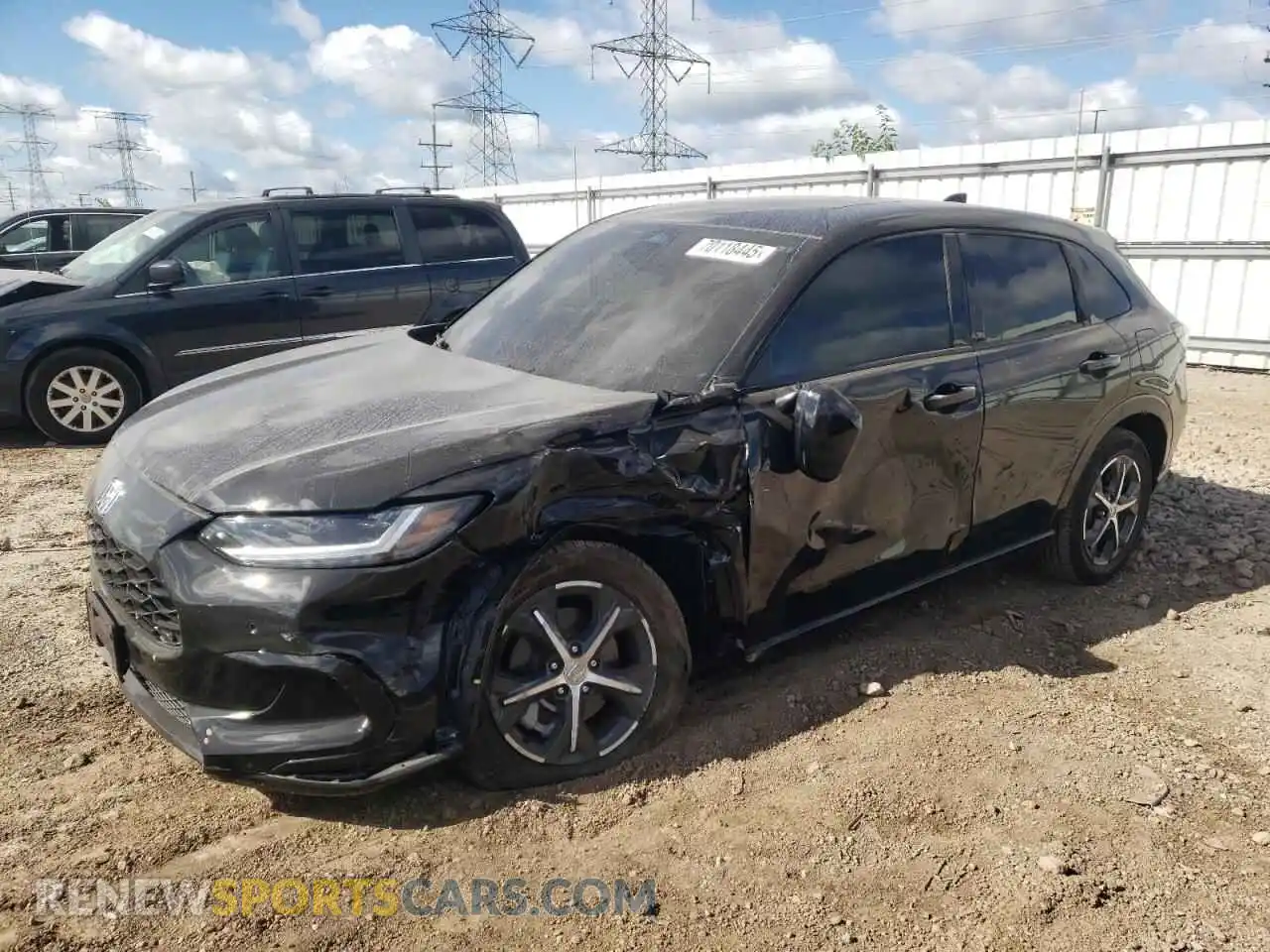 1 Photograph of a damaged car 3CZRZ2H78SM763159 HONDA HR-V 2025