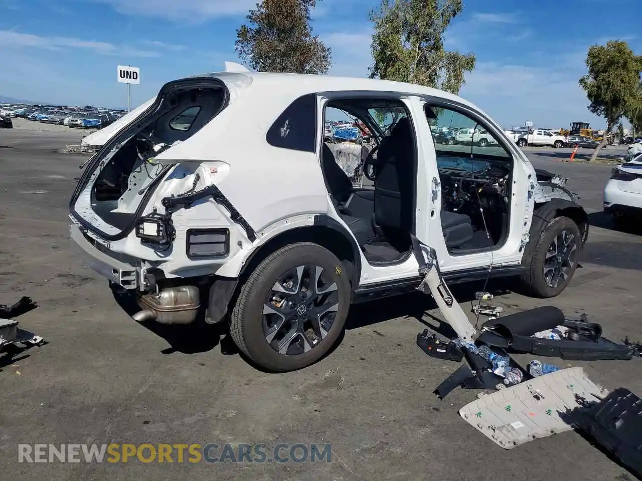 3 fotografías del automóvil dañado 3CZRZ1H73TM710560 HONDA HR-V 2026