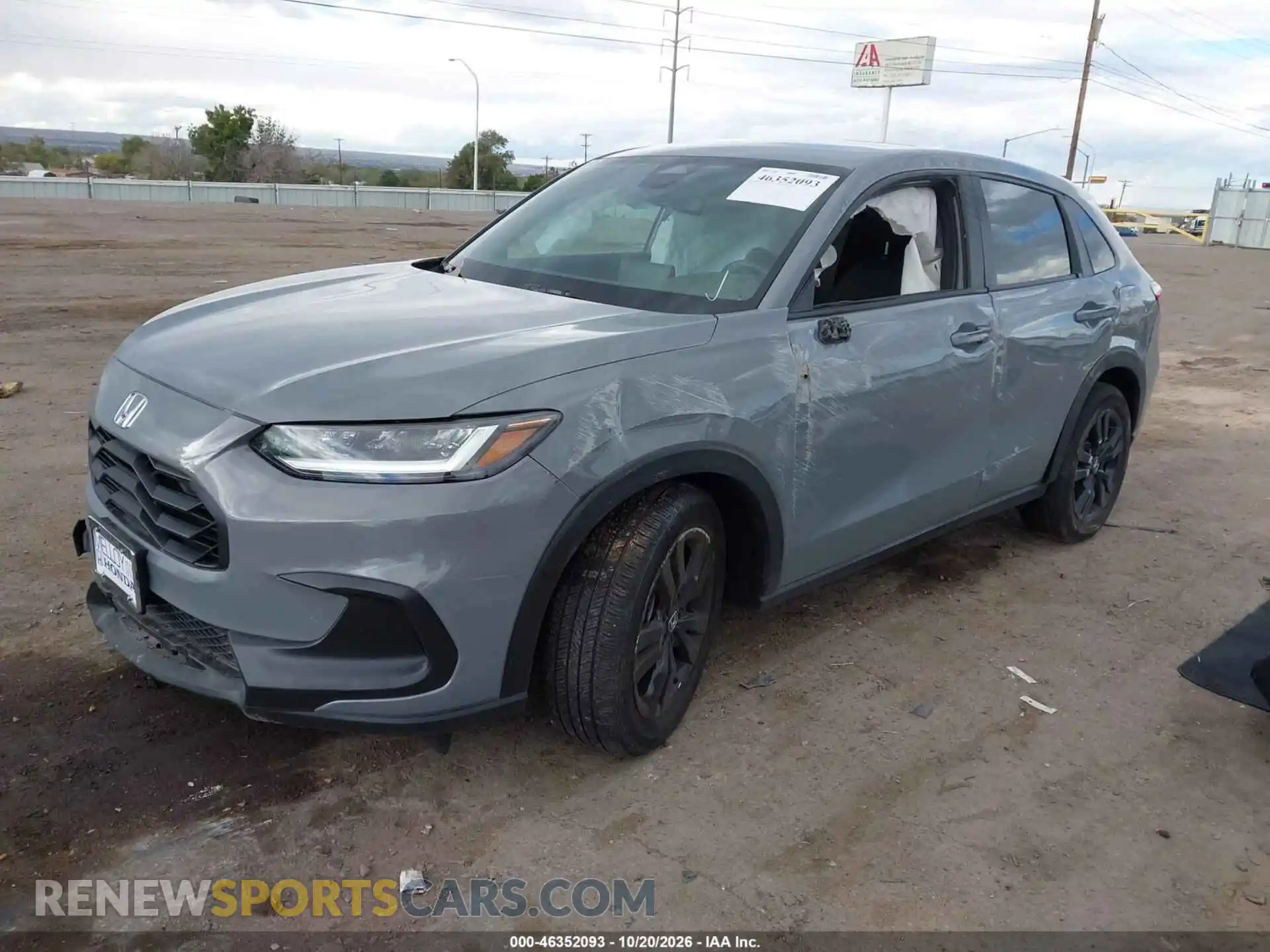 2 Photograph of a damaged car 3CZRZ2H55TM731429 HONDA HR-V 2026