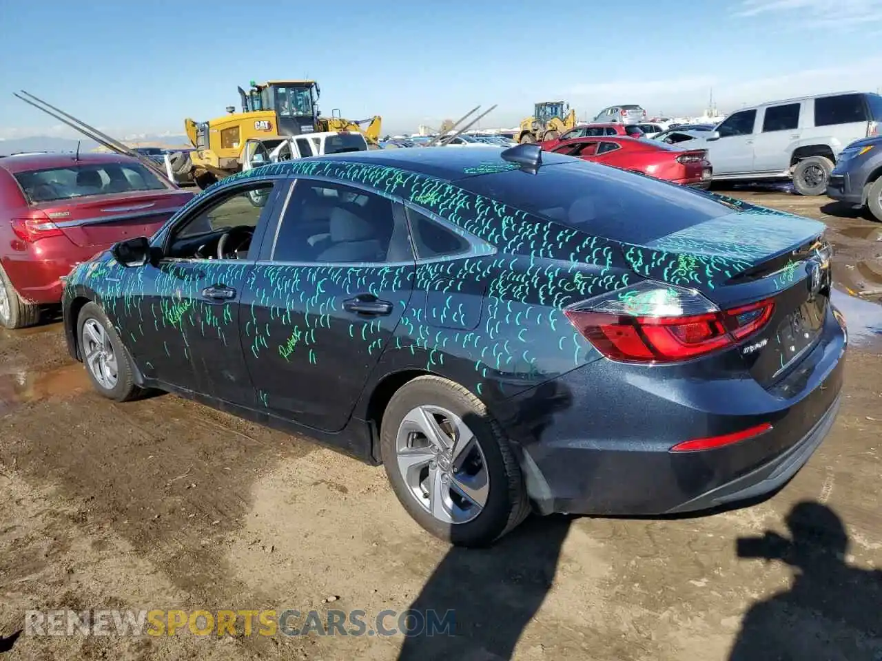 2 Photograph of a damaged car 19XZE4F53LE005949 HONDA INSIGHT 2020