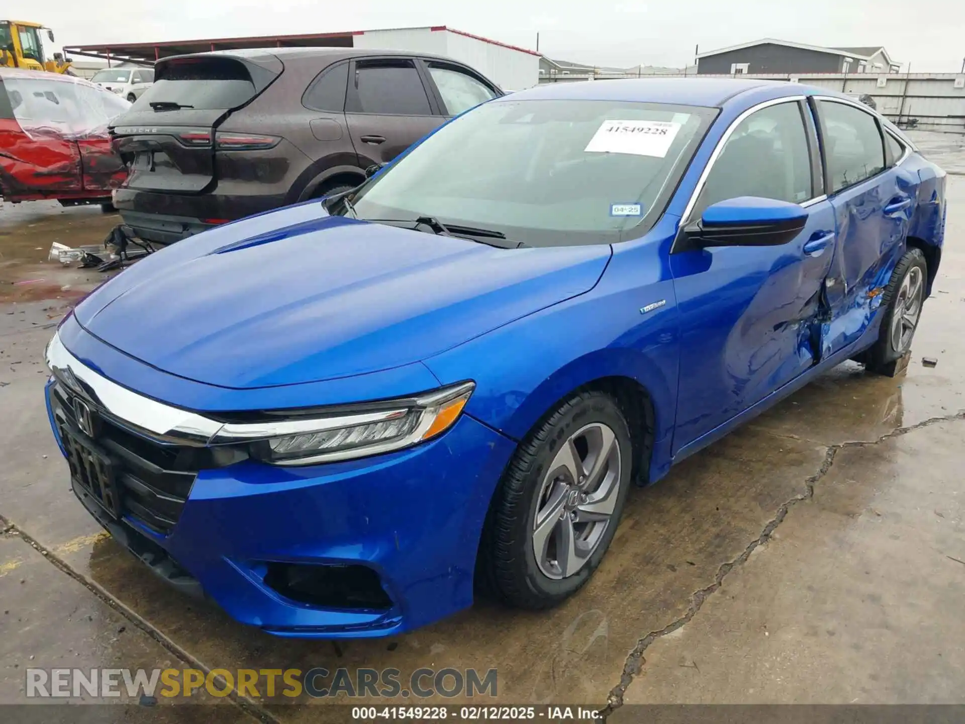 2 Фотография поврежденного автомобиля 19XZE4F55LE009856 HONDA INSIGHT 2020
