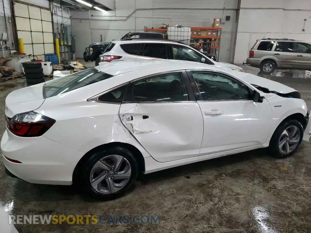 3 Photograph of a damaged car 19XZE4F58LE001699 HONDA INSIGHT 2020