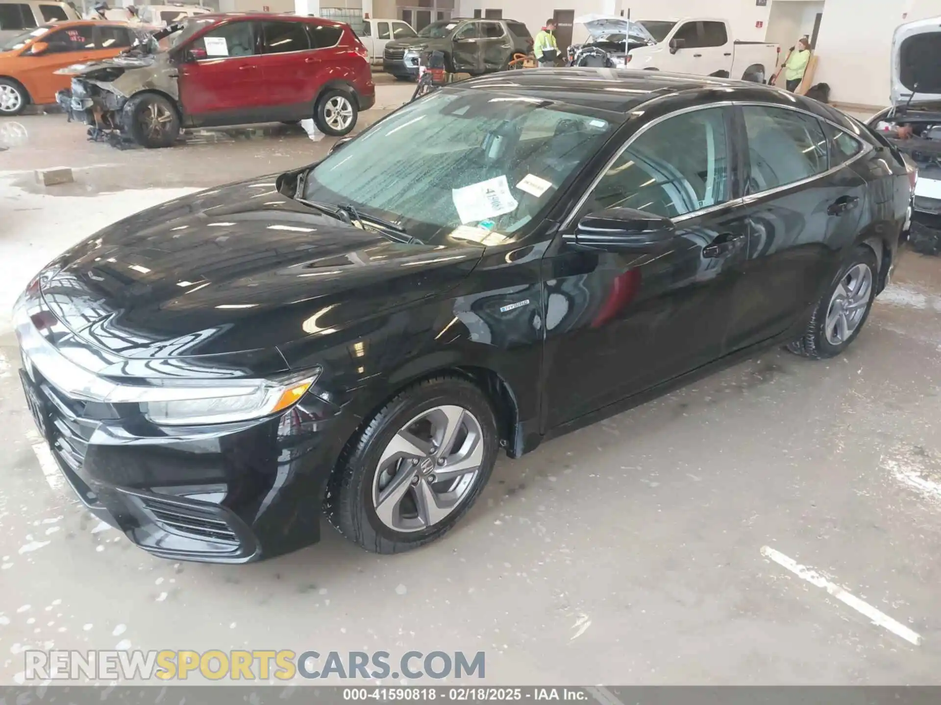 2 Photograph of a damaged car 19XZE4F58LE008670 HONDA INSIGHT 2020
