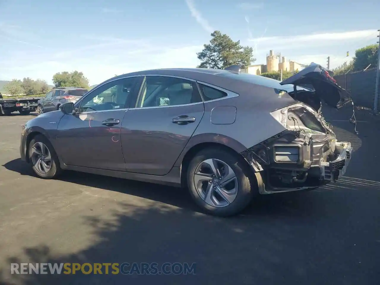 2 Photograph of a damaged car 19XZE4F58LE014761 HONDA INSIGHT 2020