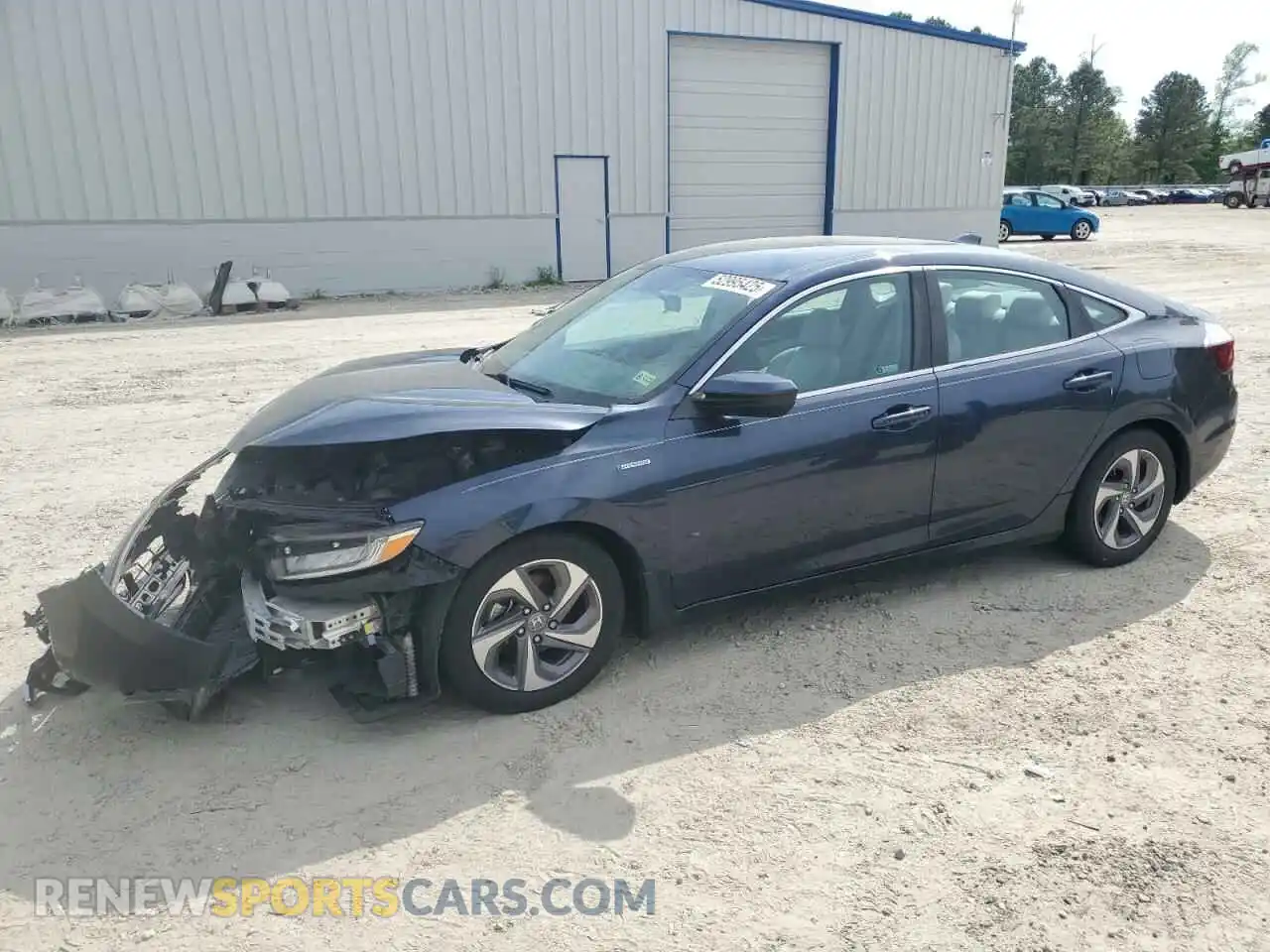 1 Photograph of a damaged car 19XZE4F59LE013876 HONDA INSIGHT 2020
