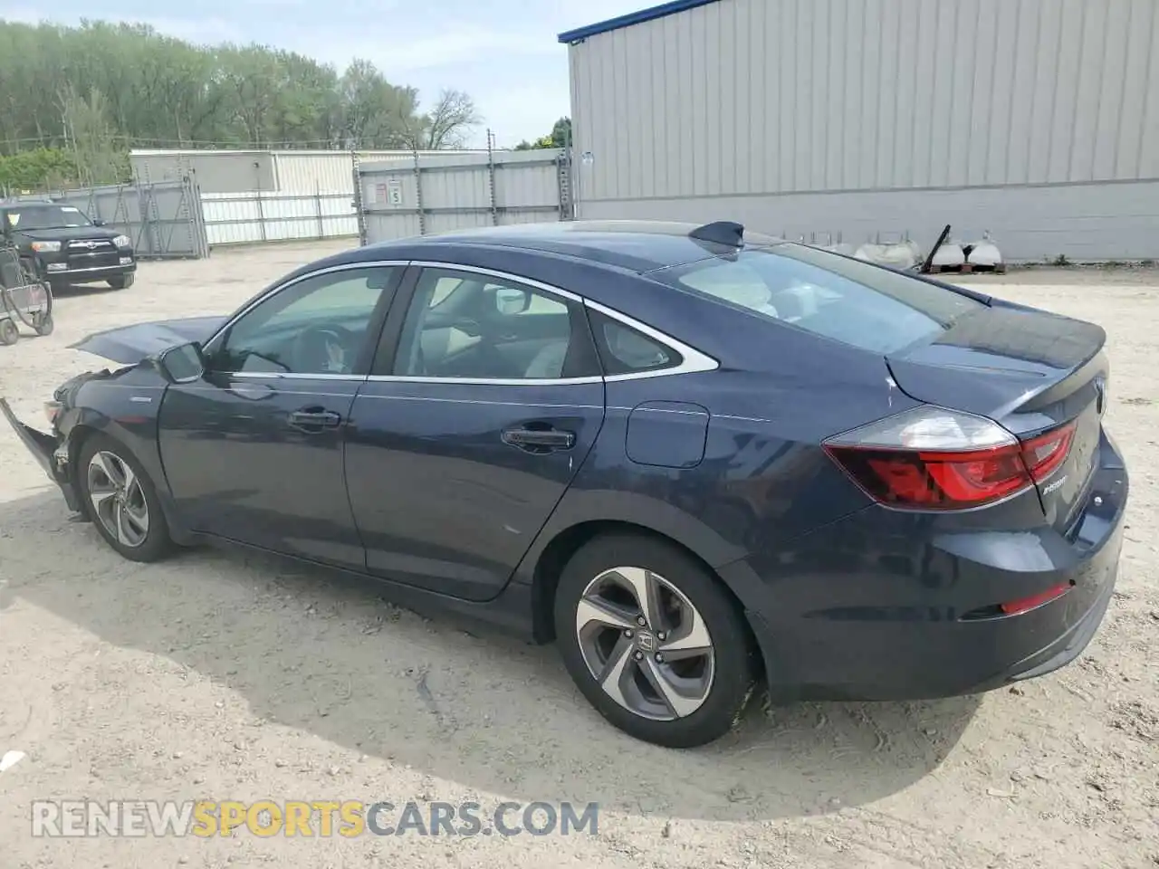 2 Photograph of a damaged car 19XZE4F59LE013876 HONDA INSIGHT 2020