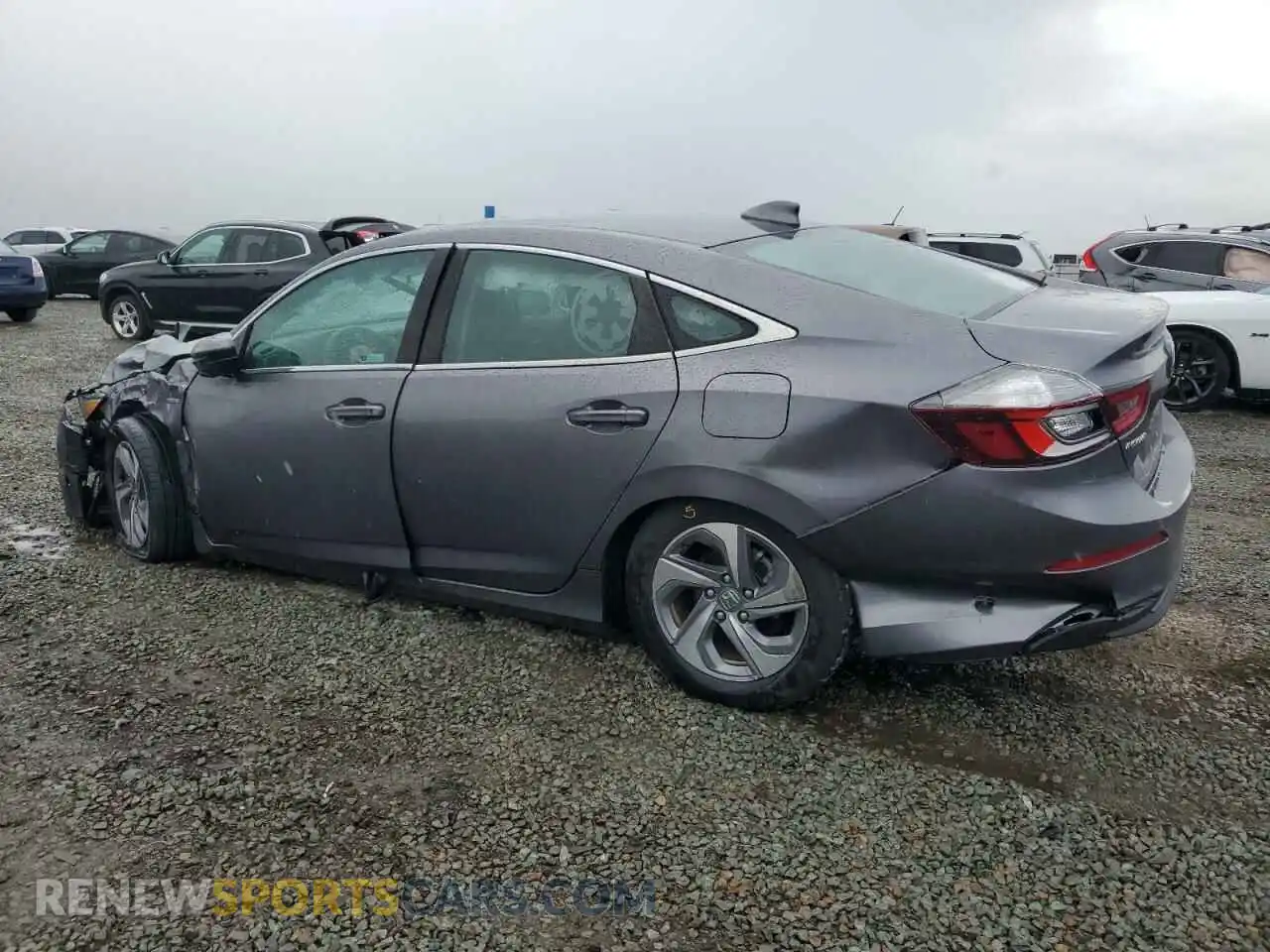 2 Photograph of a damaged car 19XZE4F5XLE002403 HONDA INSIGHT 2020
