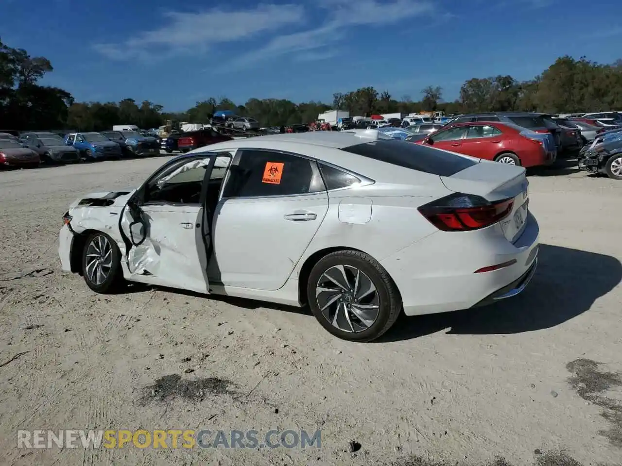 2 Photograph of a damaged car 19XZE4F90LE004874 HONDA INSIGHT 2020