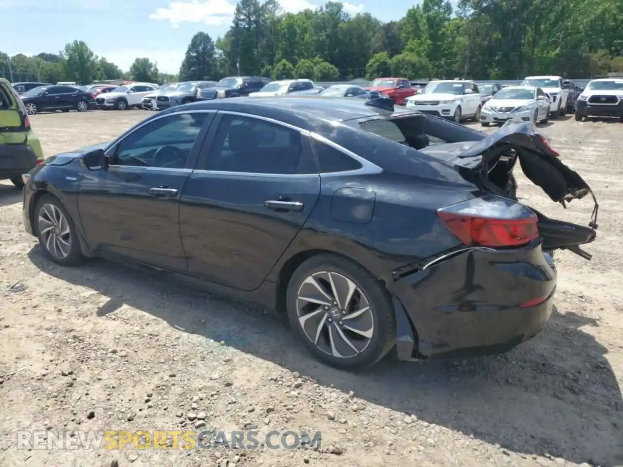 2 Photograph of a damaged car 19XZE4F93LE008577 HONDA INSIGHT 2020