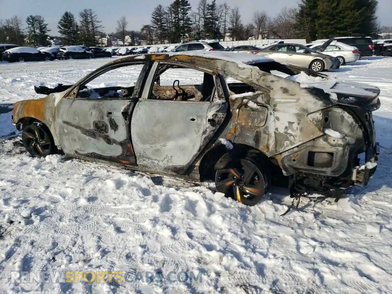 2 Photograph of a damaged car 19XZE4F15ME001304 HONDA INSIGHT 2021