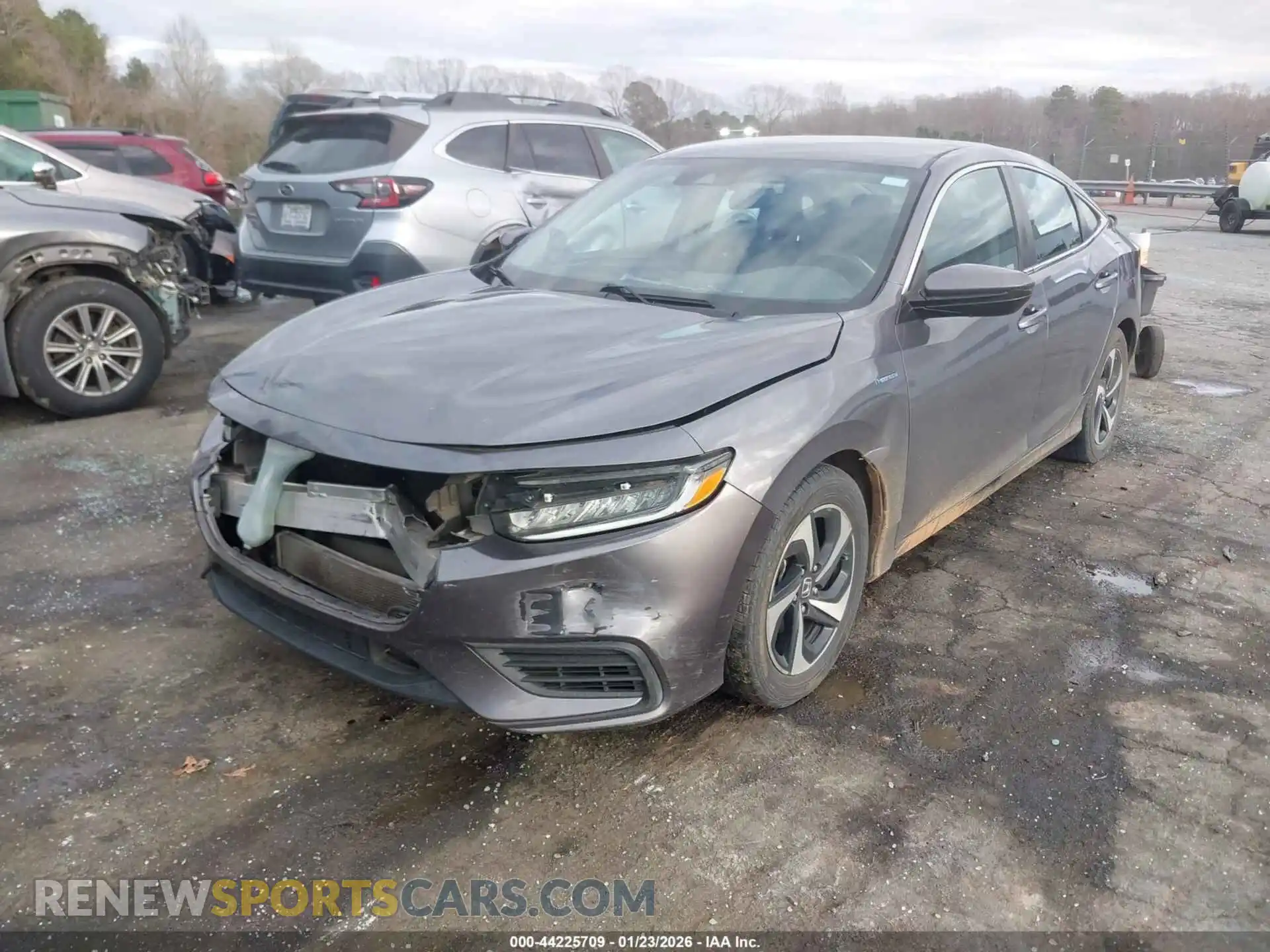 2 Photograph of a damaged car 19XZE4F50ME010575 HONDA INSIGHT 2021