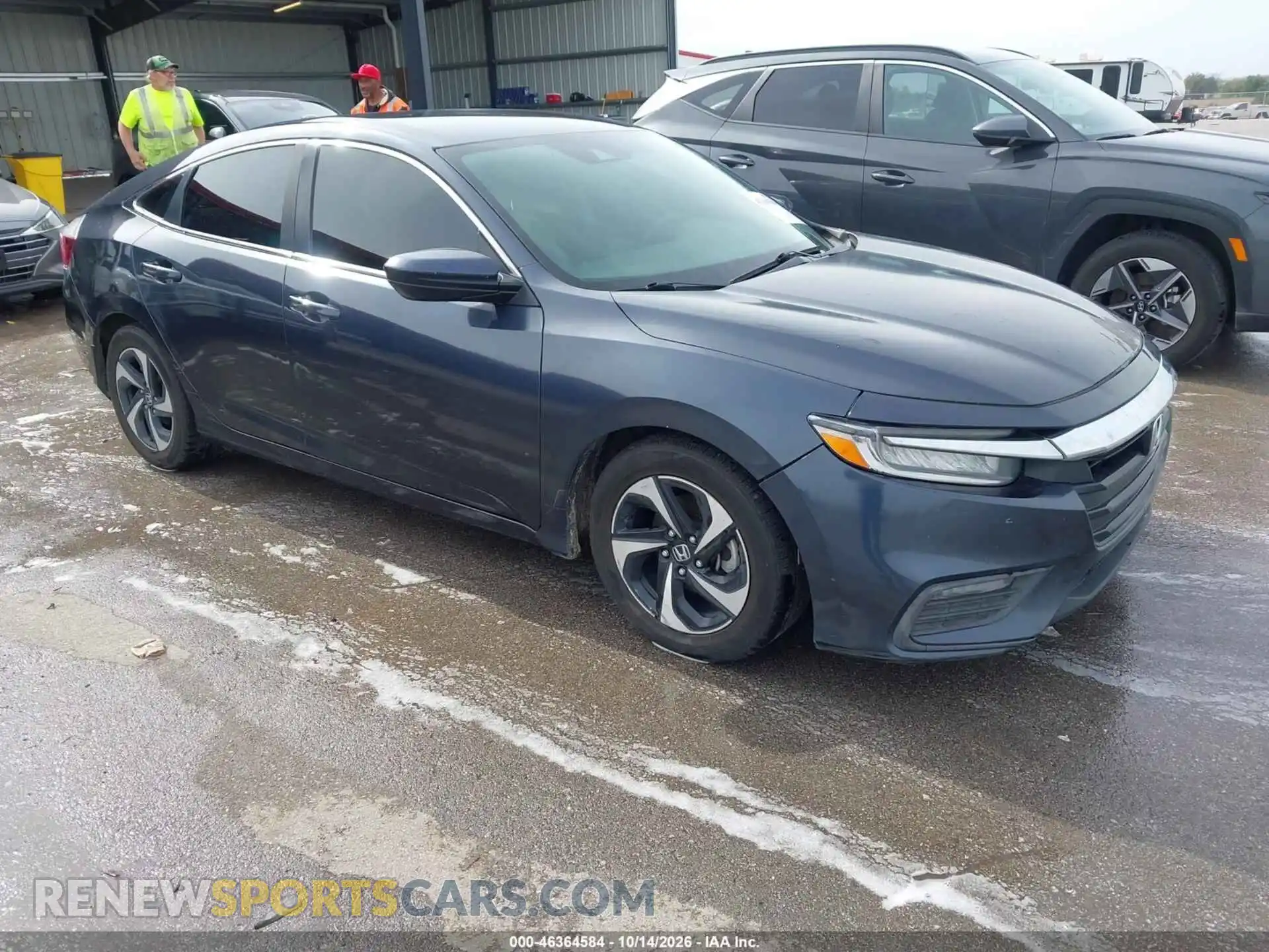1 Photograph of a damaged car 19XZE4F51ME000038 HONDA INSIGHT 2021