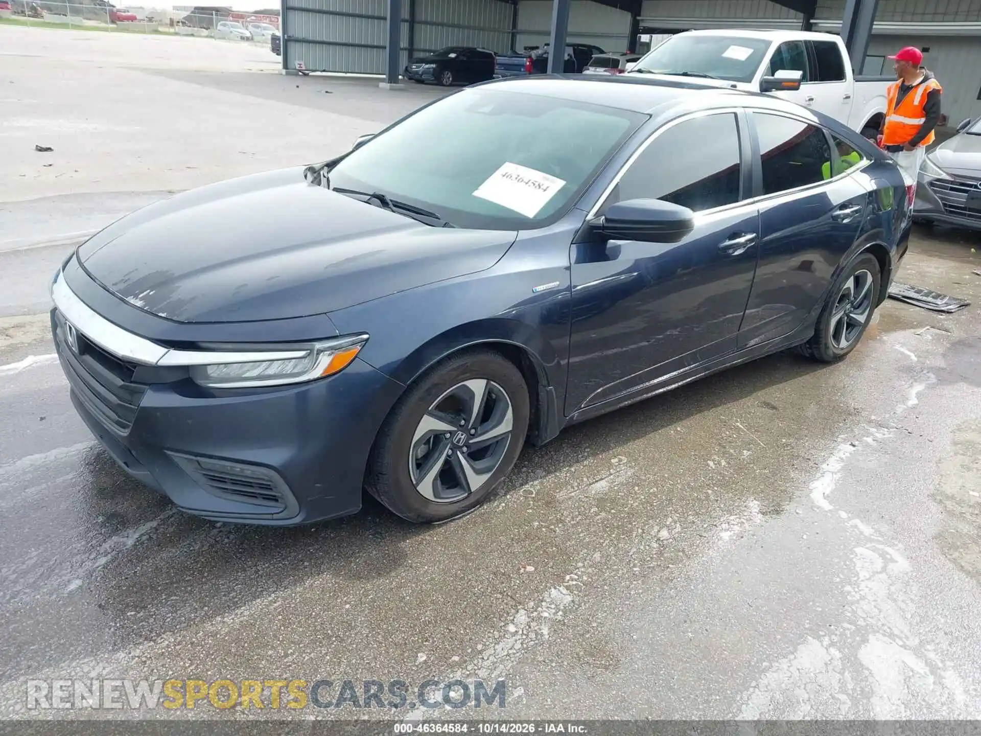 2 Photograph of a damaged car 19XZE4F51ME000038 HONDA INSIGHT 2021