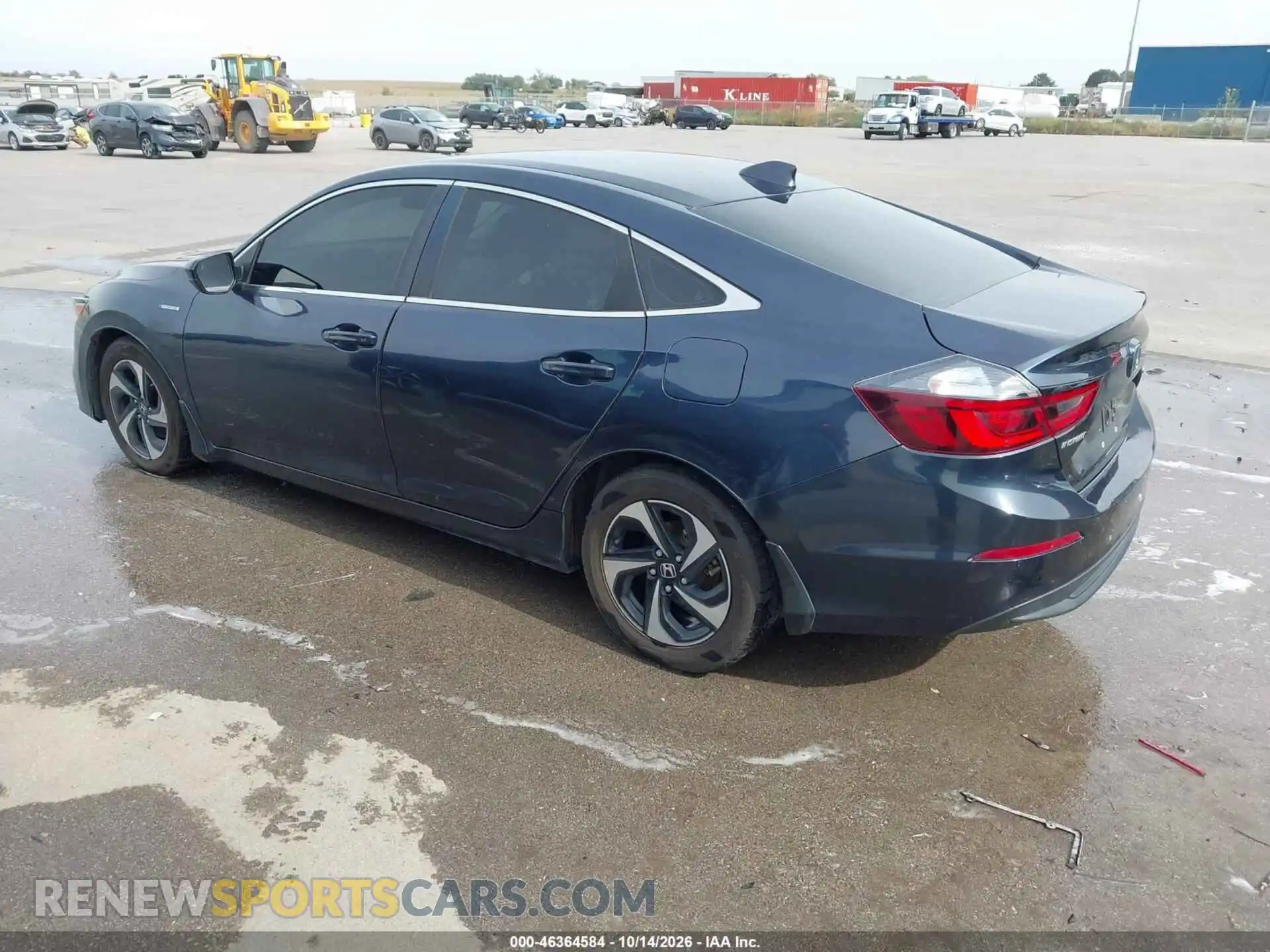 3 Photograph of a damaged car 19XZE4F51ME000038 HONDA INSIGHT 2021