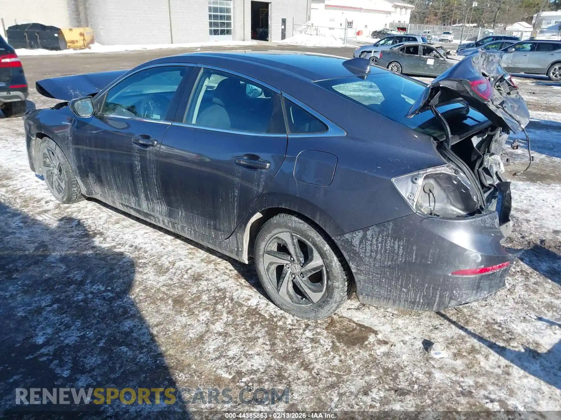 3 Photograph of a damaged car 19XZE4F53ME010666 HONDA INSIGHT 2021