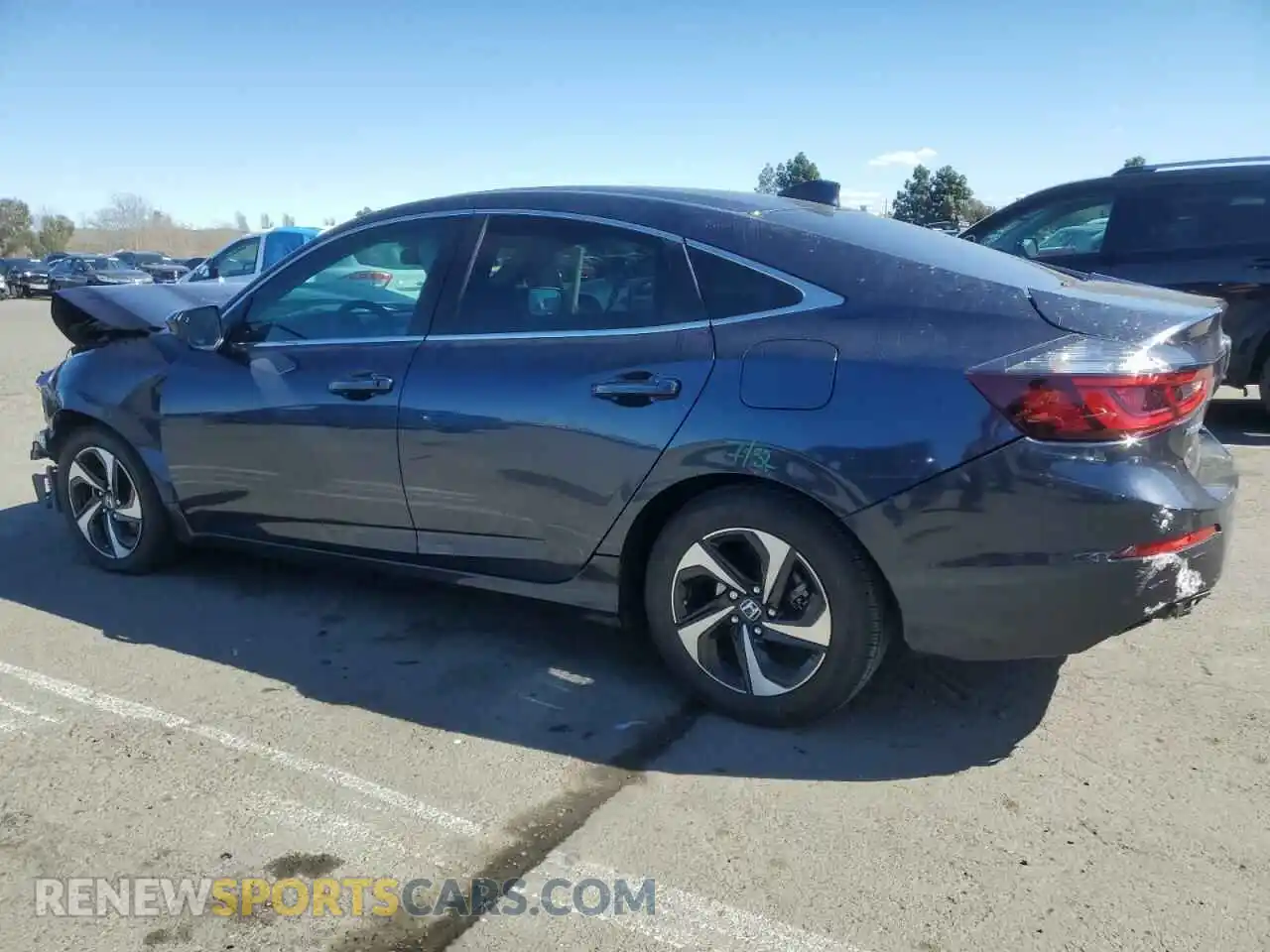 2 Photograph of a damaged car 19XZE4F54ME003676 HONDA INSIGHT 2021