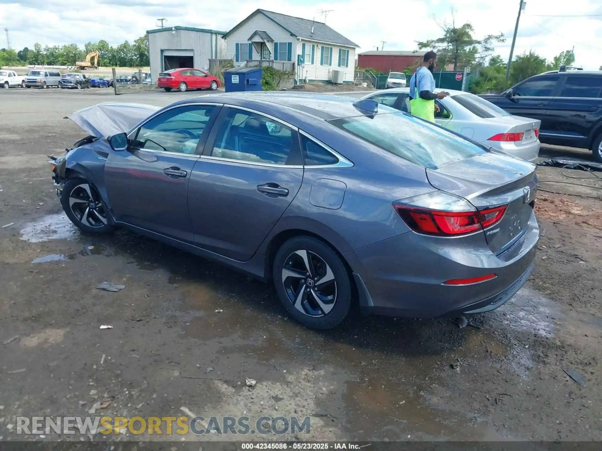 3 Photograph of a damaged car 19XZE4F55ME005131 HONDA INSIGHT 2021
