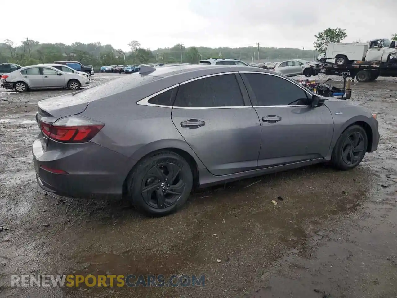 3 Photograph of a damaged car 19XZE4F55ME010426 HONDA INSIGHT 2021