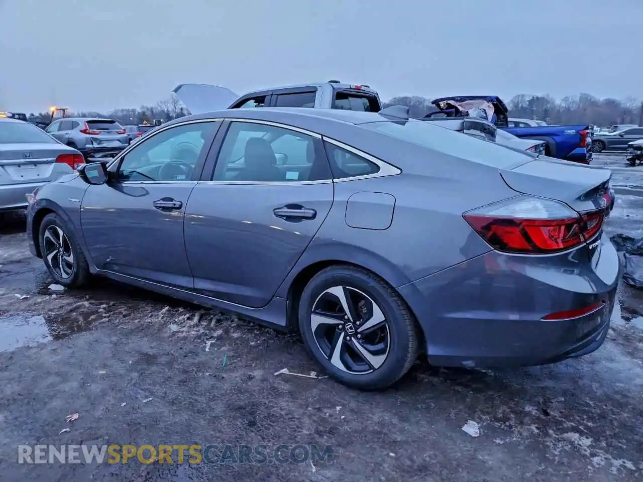 2 Photograph of a damaged car 19XZE4F55ME010720 HONDA INSIGHT 2021
