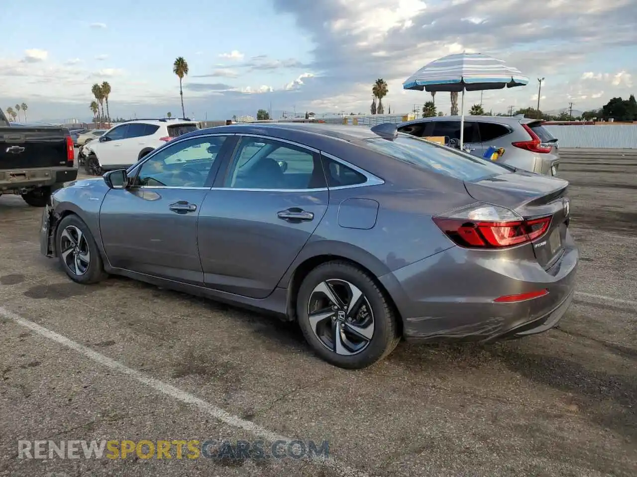 2 Photograph of a damaged car 19XZE4F56ME001122 HONDA INSIGHT 2021