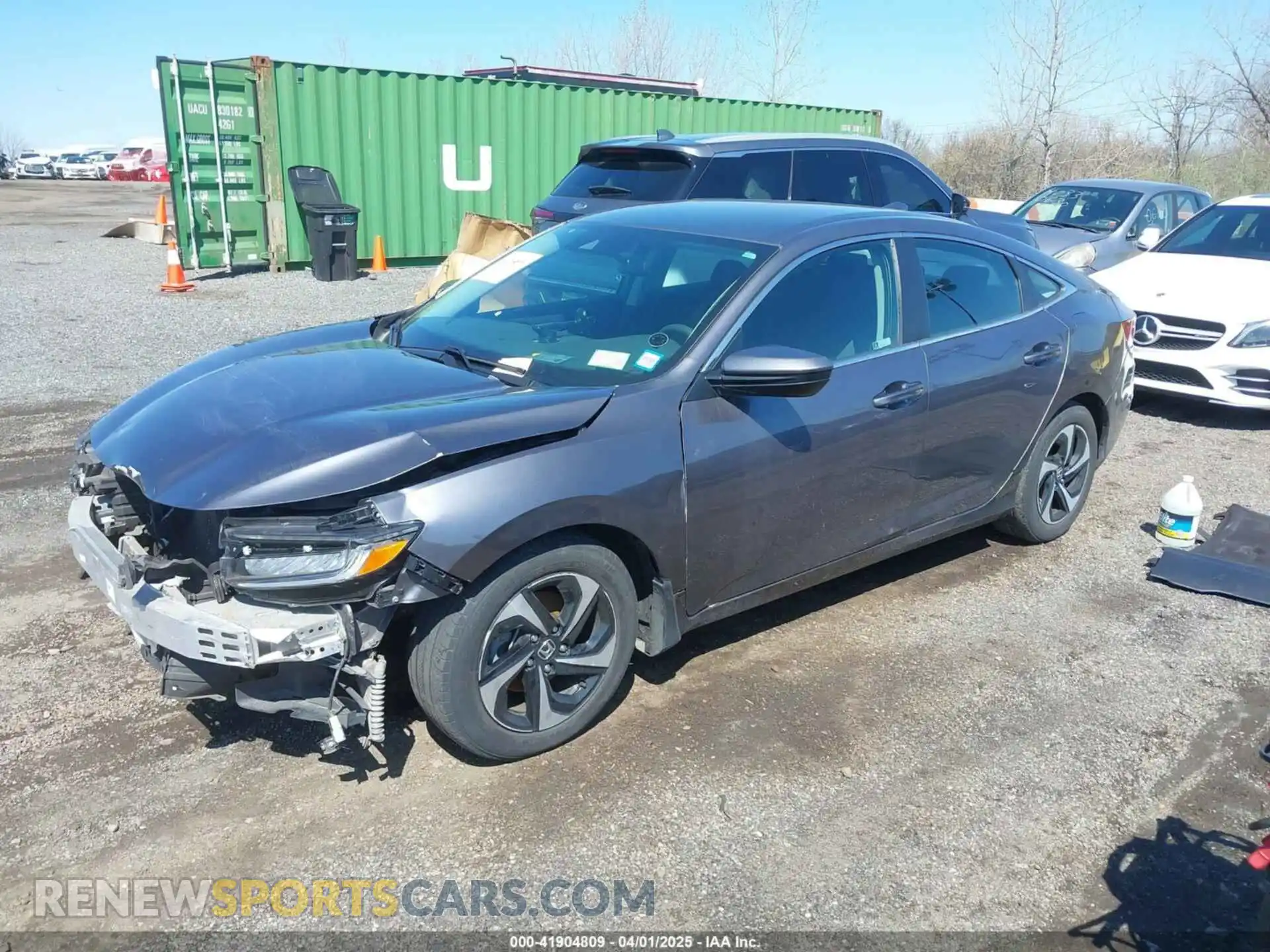2 Photograph of a damaged car 19XZE4F56ME006109 HONDA INSIGHT 2021