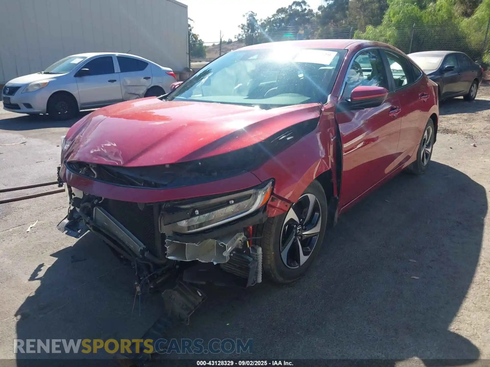2 Photograph of a damaged car 19XZE4F56ME006790 HONDA INSIGHT 2021