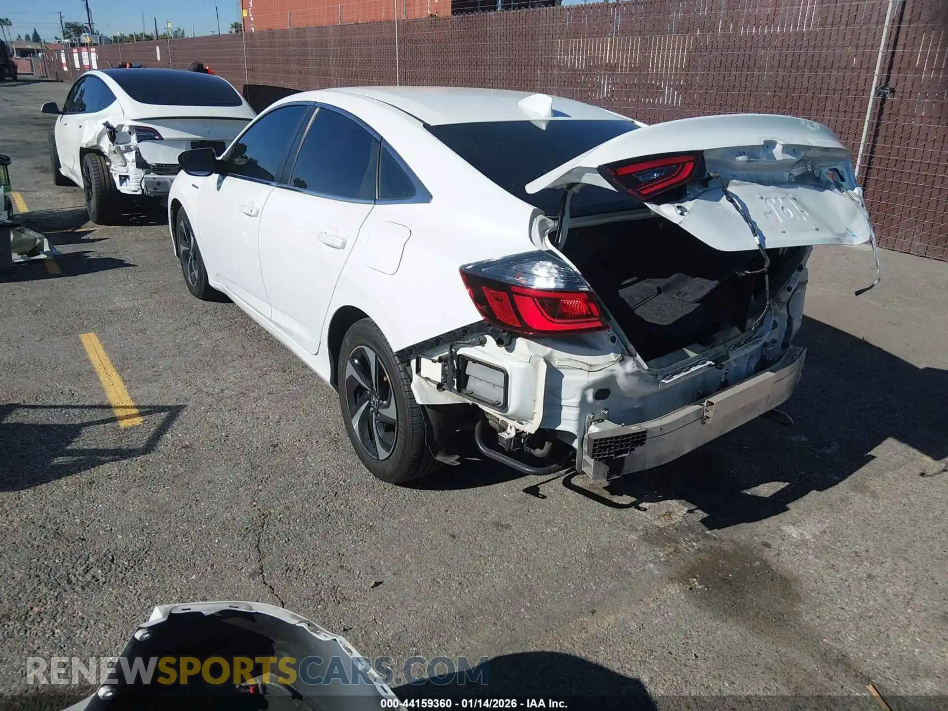 3 Photograph of a damaged car 19XZE4F57ME005289 HONDA INSIGHT 2021