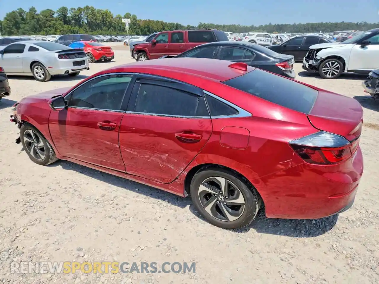2 Photograph of a damaged car 19XZE4F58ME004894 HONDA INSIGHT 2021