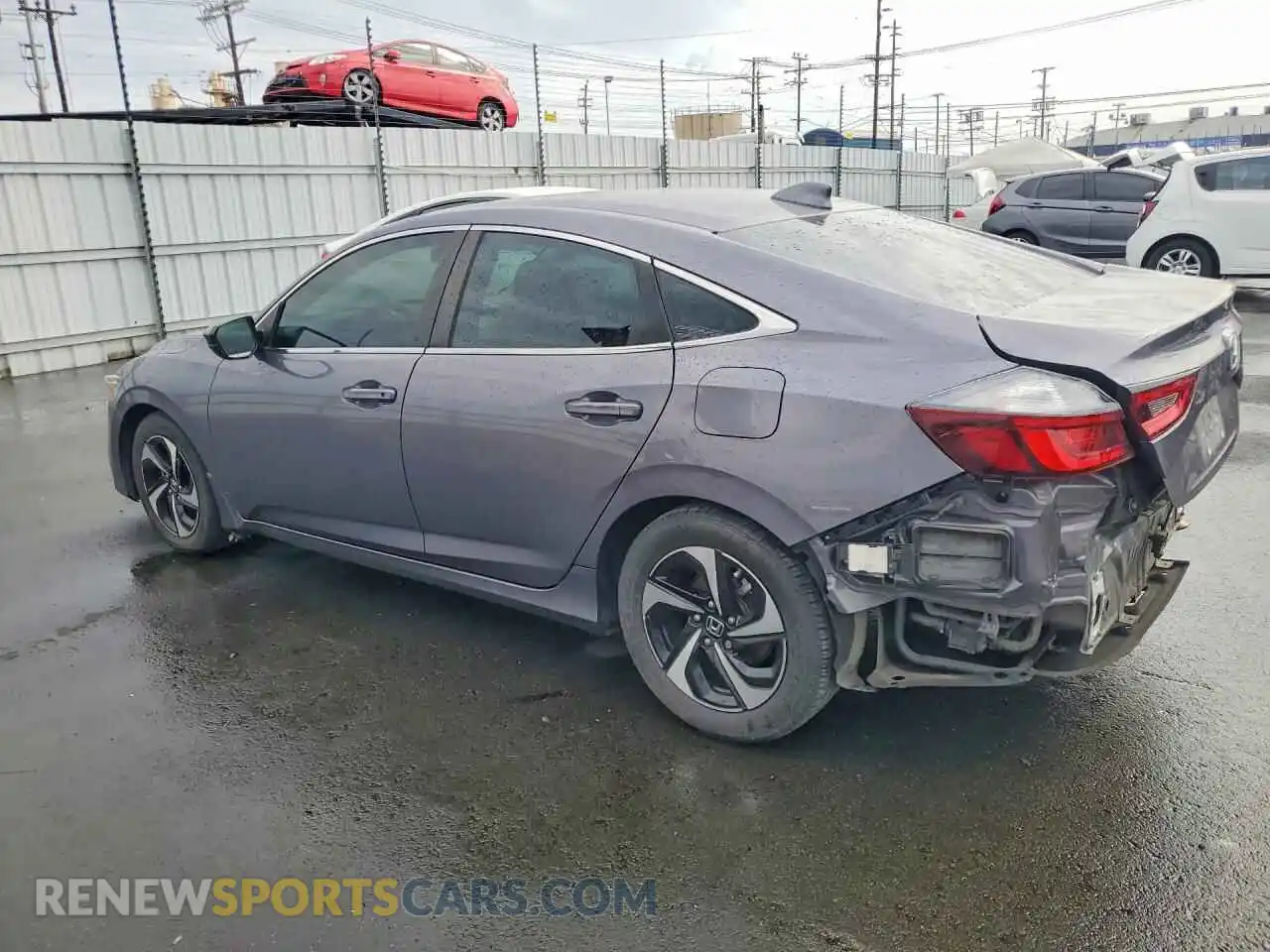 2 Photograph of a damaged car 19XZE4F58ME004989 HONDA INSIGHT 2021